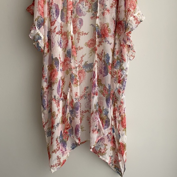 NWT Betsey Johnson Floral Duster Kimono - Picture 2 of 6